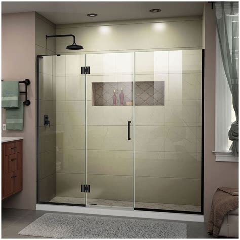 Configuration shower door with inline panel; Premium 38 in. . 72 inch wide shower doors